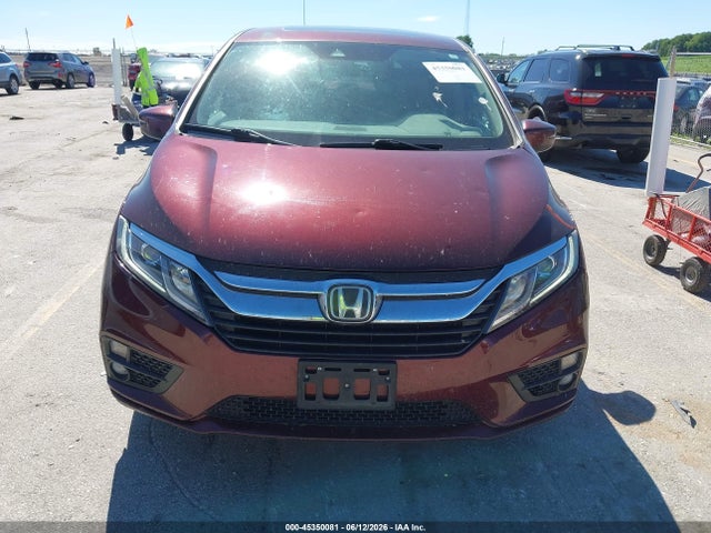 45350081 :رقم المزاد ، 5FNRL6H76JB028763 vin ، 2018 Honda Odyssey Ex-l مزاد بيع