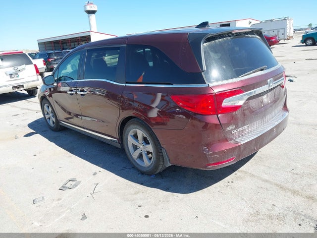 45350081 :رقم المزاد ، 5FNRL6H76JB028763 vin ، 2018 Honda Odyssey Ex-l مزاد بيع