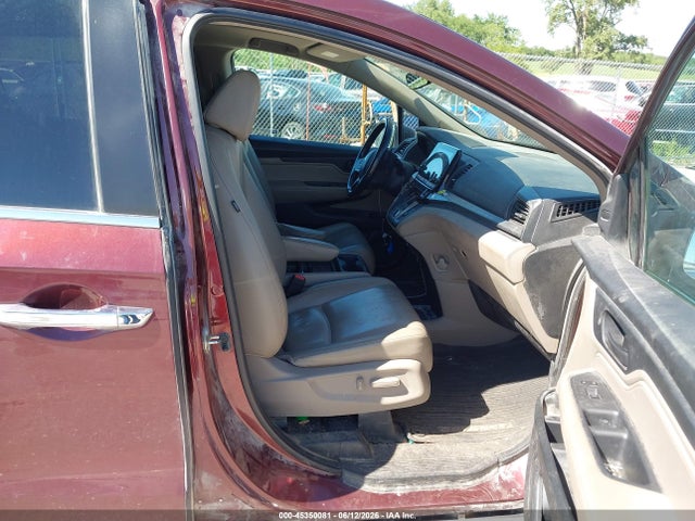 45350081 :رقم المزاد ، 5FNRL6H76JB028763 vin ، 2018 Honda Odyssey Ex-l مزاد بيع