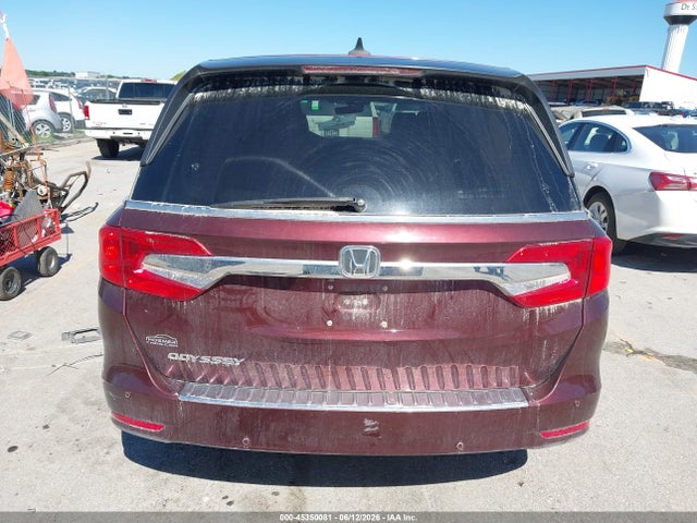 45350081 :رقم المزاد ، 5FNRL6H76JB028763 vin ، 2018 Honda Odyssey Ex-l مزاد بيع