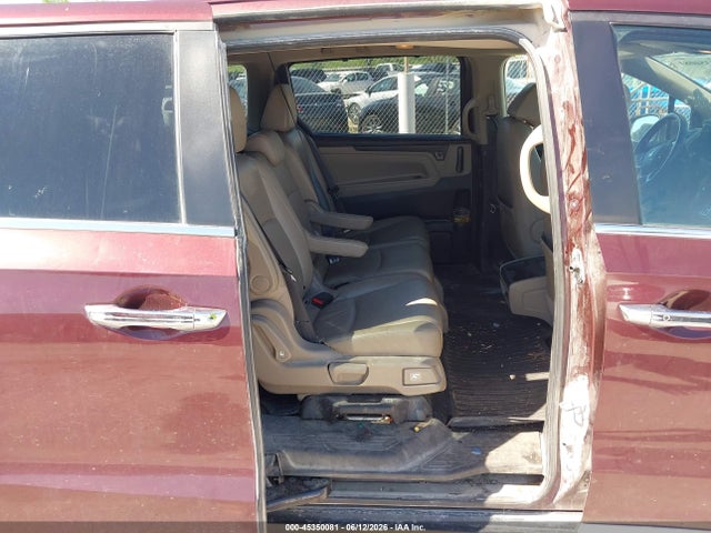 45350081 :رقم المزاد ، 5FNRL6H76JB028763 vin ، 2018 Honda Odyssey Ex-l مزاد بيع