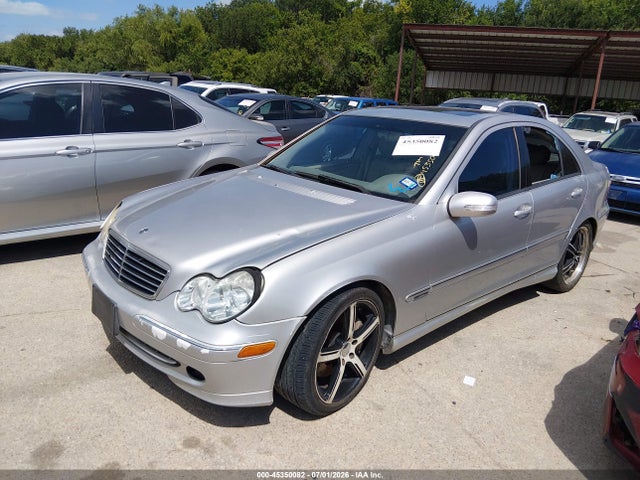 45350082 :رقم المزاد ، WDBRF40J45F670336 vin ، 2005 Mercedes-benz C 230 Kompressor Sport مزاد بيع