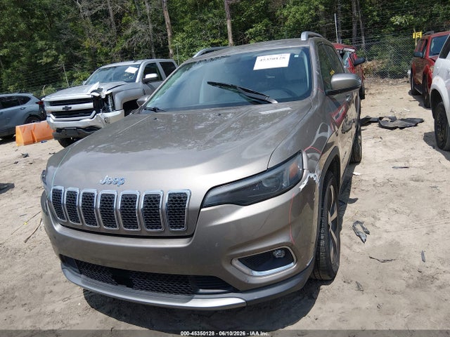 2019 Jeep Cherokee Limited Fwd მანქანა იყიდება აუქციონზე, vin: 1C4PJLDB6KD325434, აუქციონის ნომერი: 45350128
