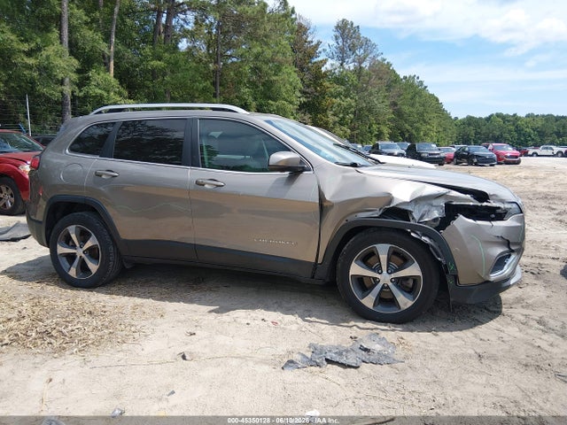 2019 Jeep Cherokee Limited Fwd მანქანა იყიდება აუქციონზე, vin: 1C4PJLDB6KD325434, აუქციონის ნომერი: 45350128