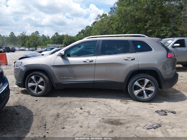 2019 Jeep Cherokee Limited Fwd მანქანა იყიდება აუქციონზე, vin: 1C4PJLDB6KD325434, აუქციონის ნომერი: 45350128