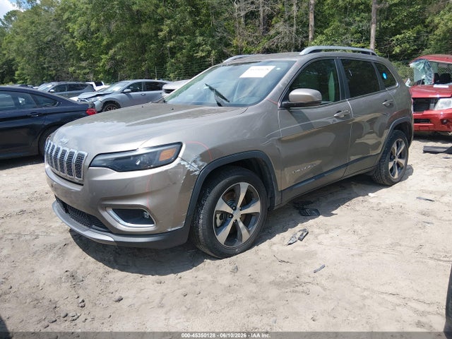 2019 Jeep Cherokee Limited Fwd მანქანა იყიდება აუქციონზე, vin: 1C4PJLDB6KD325434, აუქციონის ნომერი: 45350128