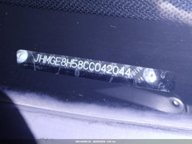 Продажа на аукционе авто 2012 Honda Fit Sport, vin: JHMGE8H58CC042044, номер лота: 45350132