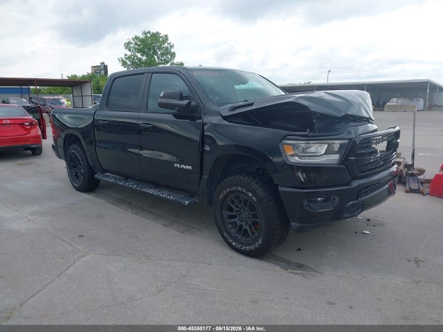 45350177 :رقم المزاد ، 1C6SRFFT6KN561786 vin ، 2019 Ram 1500 Big Horn/lone Star  4x4 5'7 Box مزاد بيع