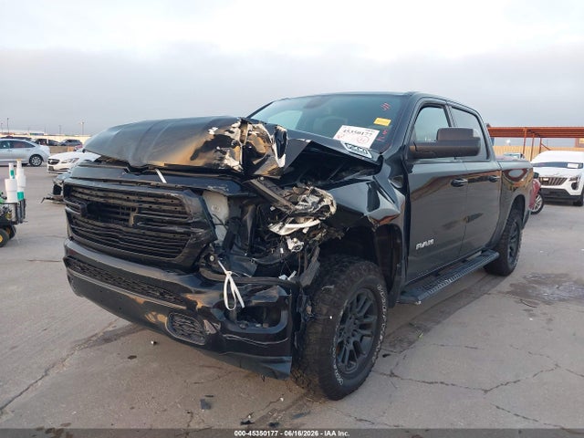 45350177 :رقم المزاد ، 1C6SRFFT6KN561786 vin ، 2019 Ram 1500 Big Horn/lone Star  4x4 5'7 Box مزاد بيع