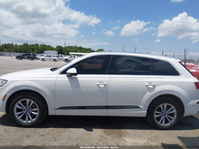 2017 Audi Q7 3.0t Premium მანქანა იყიდება აუქციონზე, vin: WA1LAAF78HD042872, აუქციონის ნომერი: 45350188