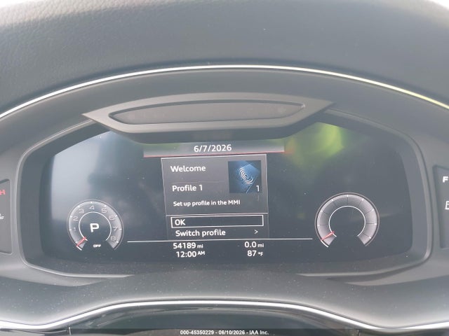 45350229 :رقم المزاد ، WA1BVAF17KD038184 vin ، 2019 Audi Q8 55 Premium مزاد بيع