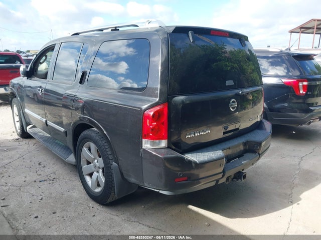 Продаж на аукціоні авто 2012 Nissan Armada Sl, vin: 5N1BA0NDXCN606104, номер лоту: 45350247