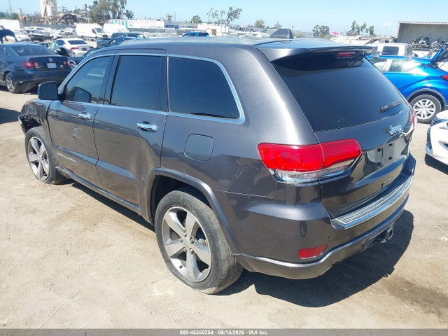 Aukcja sprzedaży 2016 Jeep Grand Cherokee Overland, vin: 1C4RJECG4GC322160, numer aukcji: 45350254