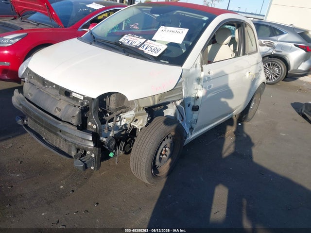 45350263 :رقم المزاد ، 3C3CFFDRXDT743978 vin ، 2013 Fiat 500c Pop مزاد بيع
