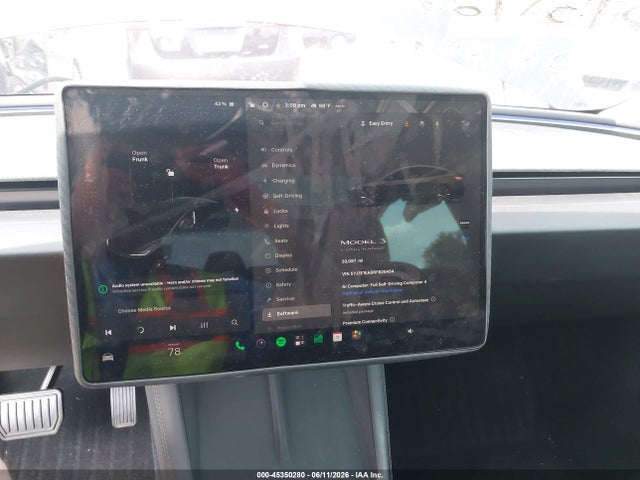 2024 Tesla Model 3 Long Range Dual Motor All-wheel Drive/rear-wheel Drive მანქანა იყიდება აუქციონზე, vin: 5YJ3E1EA8RF826454, აუქციონის ნომერი: 45350280