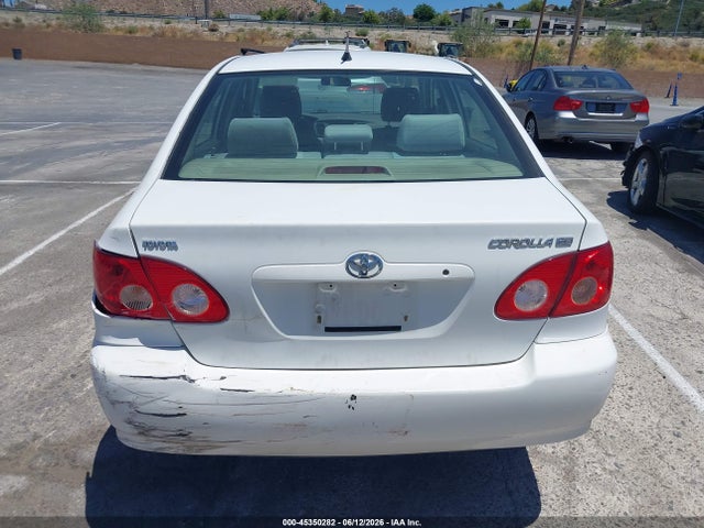 45350282 :رقم المزاد ، JTDBR32E160063500 vin ، 2006 Toyota Corolla Ce مزاد بيع