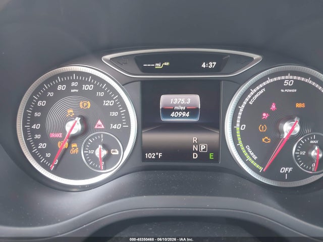 Aukcja sprzedaży 2016 Mercedes-benz B 250e, vin: WDDVP9AB9GJ010140, numer aukcji: 45350468