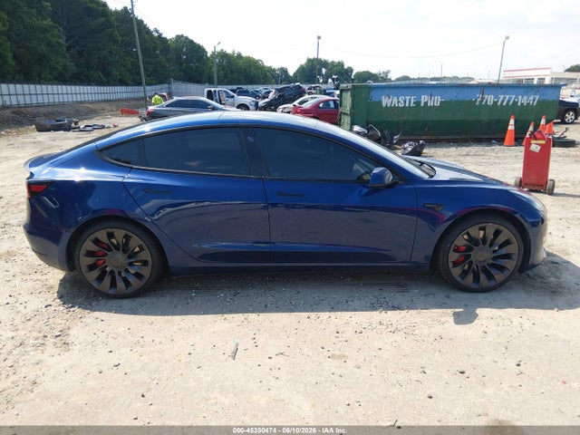 Aukcja sprzedaży 2022 Tesla Model 3 Performance Dual Motor All-wheel Drive, vin: 5YJ3E1EC5NF138309, numer aukcji: 45350474