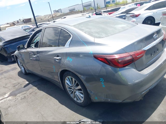 JN1EV7AP0JM366744 Infiniti Q50 3.0t Luxe