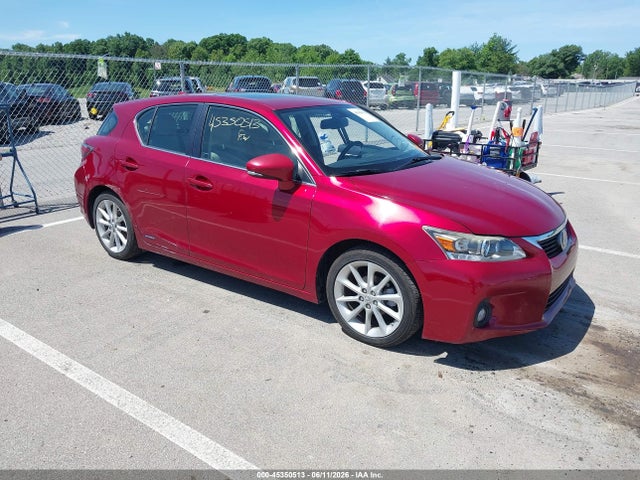 Aukcja sprzedaży 2012 Lexus Ct 200h Premium, vin: JTHKD5BH1C2078663, numer aukcji: 45350513