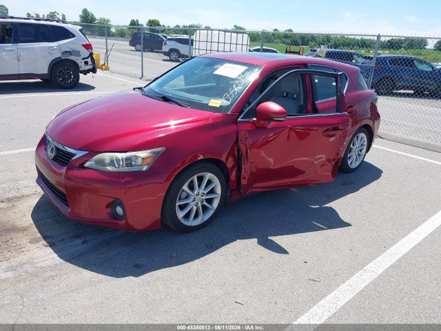 Aukcja sprzedaży 2012 Lexus Ct 200h Premium, vin: JTHKD5BH1C2078663, numer aukcji: 45350513