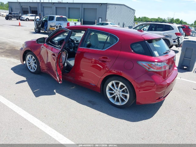 Aukcja sprzedaży 2012 Lexus Ct 200h Premium, vin: JTHKD5BH1C2078663, numer aukcji: 45350513