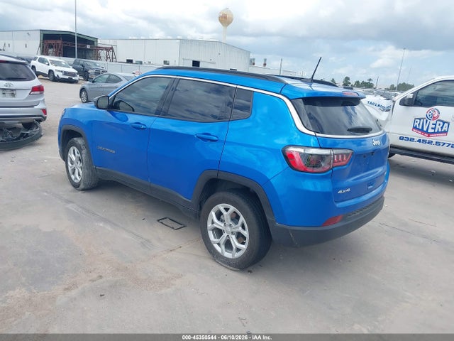 2024 Jeep Compass Latitude 4x4 მანქანა იყიდება აუქციონზე, vin: 3C4NJDBN9RT129390, აუქციონის ნომერი: 45350544