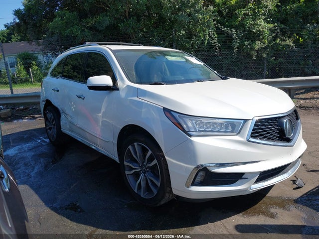 2019 Acura Mdx Advance   Entertainment Pkgs მანქანა იყიდება აუქციონზე, vin: 5J8YD4H90KL028899, აუქციონის ნომერი: 45350554