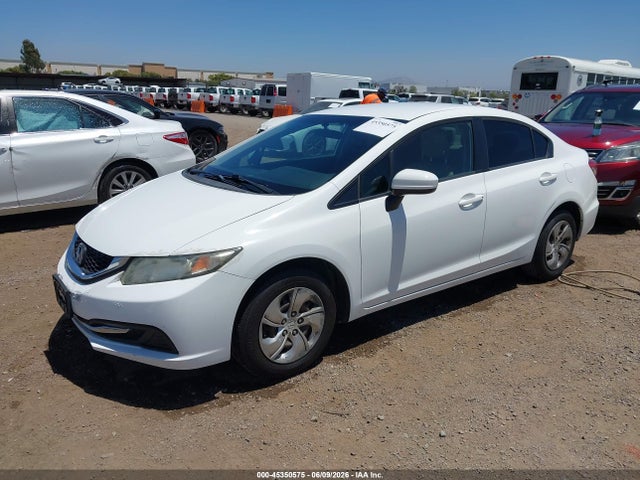Aukcja sprzedaży 2015 Honda Civic Lx, vin: 19XFB2F55FE253768, numer aukcji: 45350575