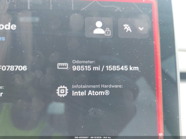 45350587 :رقم المزاد ، 5YJ3E1EB8JF078706 vin ، 2018 Tesla Model 3 Long Range/performance مزاد بيع