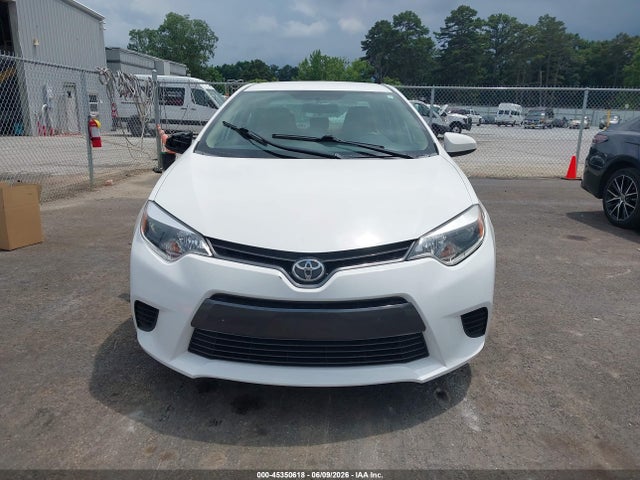 2015 Toyota Corolla Le მანქანა იყიდება აუქციონზე, vin: 2T1BURHE3FC325936, აუქციონის ნომერი: 45350618
