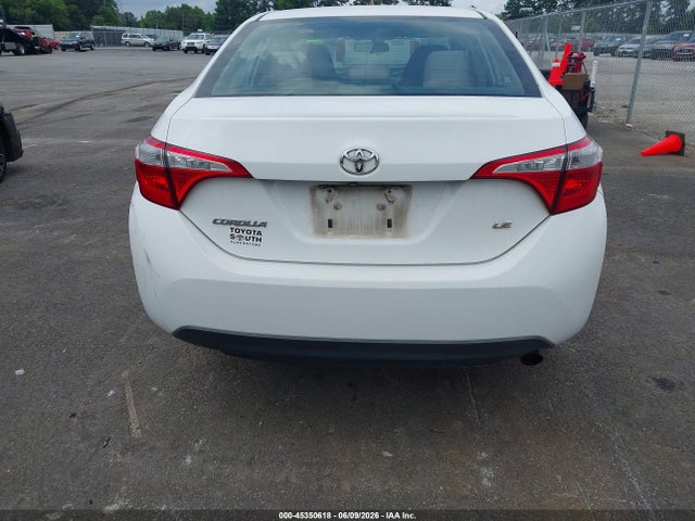 2015 Toyota Corolla Le მანქანა იყიდება აუქციონზე, vin: 2T1BURHE3FC325936, აუქციონის ნომერი: 45350618
