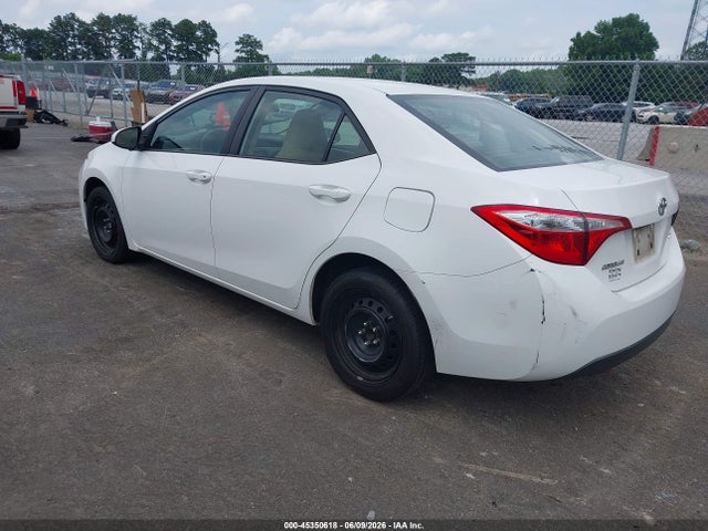 2015 Toyota Corolla Le მანქანა იყიდება აუქციონზე, vin: 2T1BURHE3FC325936, აუქციონის ნომერი: 45350618