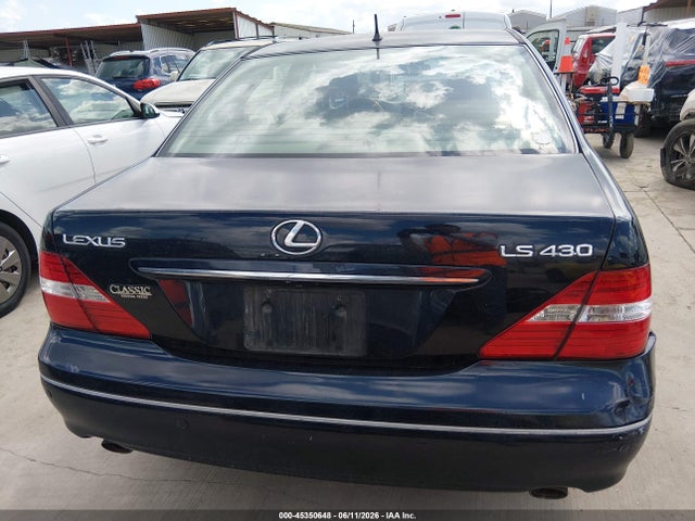 Продаж на аукціоні авто 2004 Lexus Ls 430, vin: JTHBN36F040131375, номер лоту: 45350648