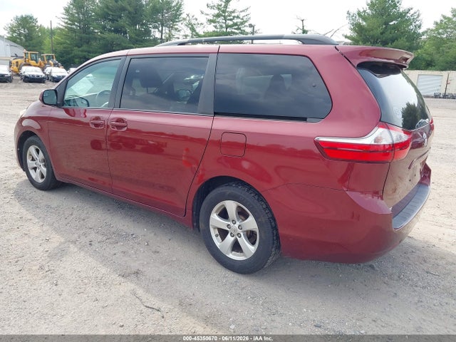 Продажа на аукционе авто 2017 Toyota Sienna Le 8 Passenger, vin: 5TDKZ3DC9HS876692, номер лота: 45350670