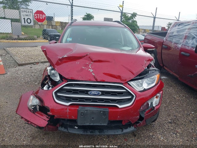 Продаж на аукціоні авто 2019 Ford Ecosport Se, vin: MAJ6S3GL9KC284919, номер лоту: 45350779