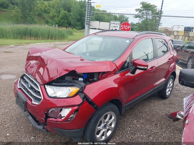 Продаж на аукціоні авто 2019 Ford Ecosport Se, vin: MAJ6S3GL9KC284919, номер лоту: 45350779