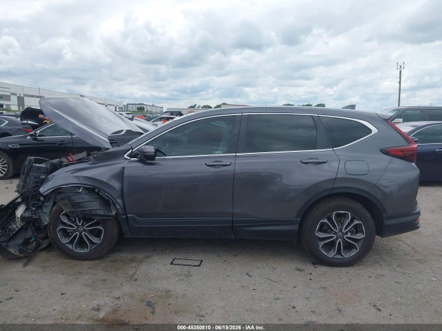 45350810 :رقم المزاد ، 2HKRW1H84MH422111 vin ، 2021 Honda Cr-v 2wd Ex-l مزاد بيع
