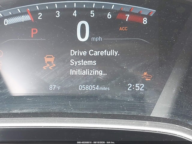 45350810 :رقم المزاد ، 2HKRW1H84MH422111 vin ، 2021 Honda Cr-v 2wd Ex-l مزاد بيع