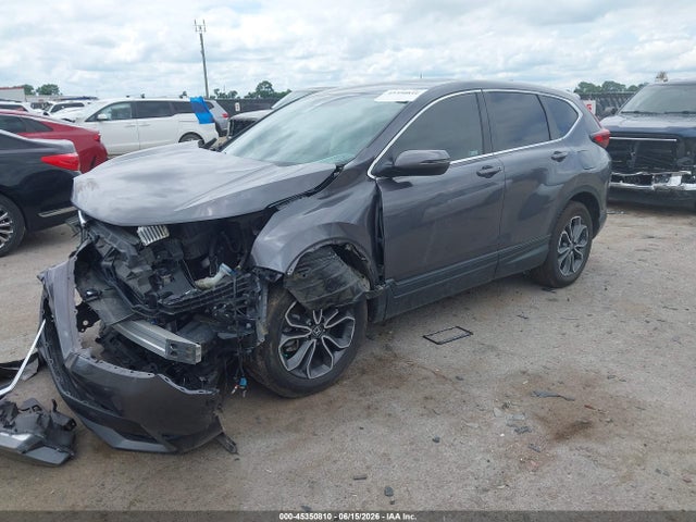 45350810 :رقم المزاد ، 2HKRW1H84MH422111 vin ، 2021 Honda Cr-v 2wd Ex-l مزاد بيع
