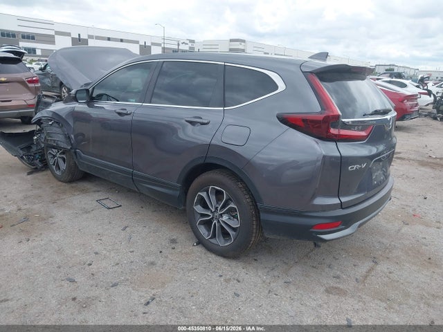 45350810 :رقم المزاد ، 2HKRW1H84MH422111 vin ، 2021 Honda Cr-v 2wd Ex-l مزاد بيع