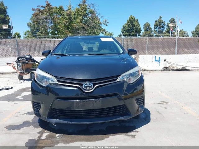 2016 Toyota Corolla Le მანქანა იყიდება აუქციონზე, vin: 5YFBURHE5GP475659, აუქციონის ნომერი: 45350852