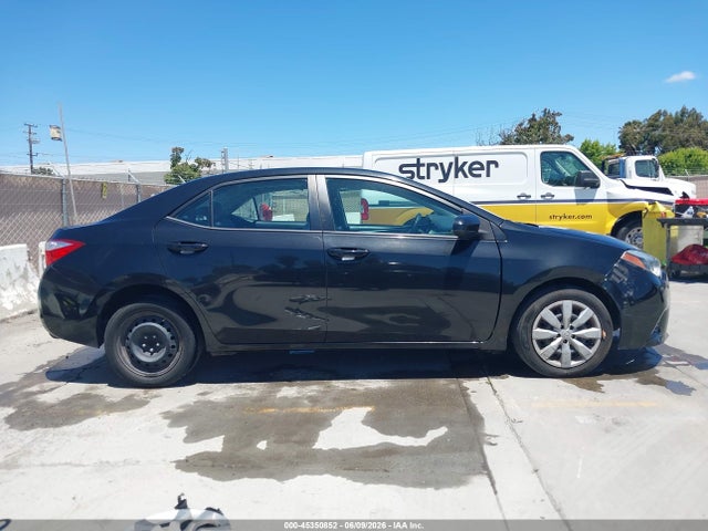 2016 Toyota Corolla Le მანქანა იყიდება აუქციონზე, vin: 5YFBURHE5GP475659, აუქციონის ნომერი: 45350852