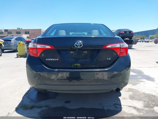 2016 Toyota Corolla Le მანქანა იყიდება აუქციონზე, vin: 5YFBURHE5GP475659, აუქციონის ნომერი: 45350852