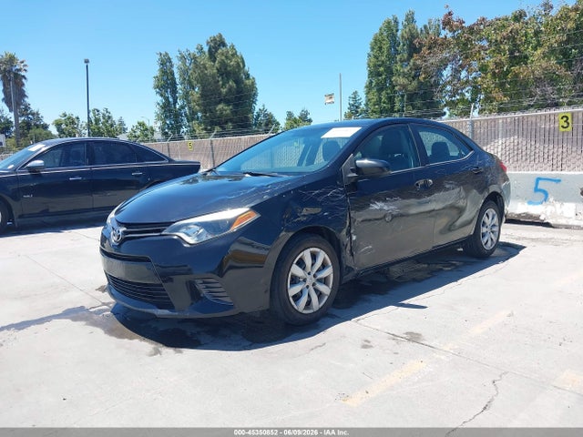 2016 Toyota Corolla Le მანქანა იყიდება აუქციონზე, vin: 5YFBURHE5GP475659, აუქციონის ნომერი: 45350852
