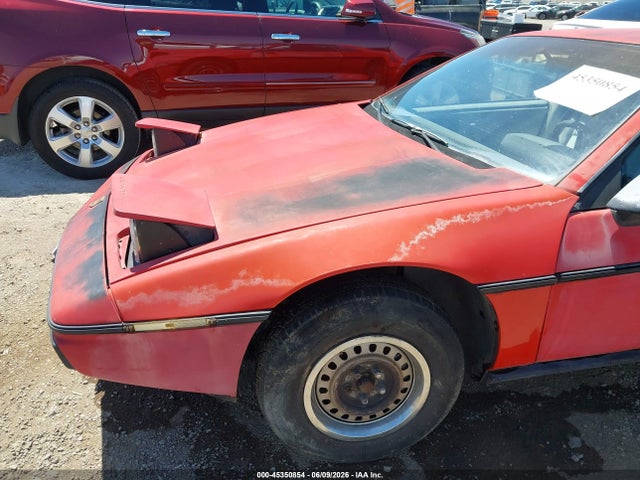 1985 Pontiac Fiero Sport მანქანა იყიდება აუქციონზე, vin: 1G2PM37R9FP209427, აუქციონის ნომერი: 45350854