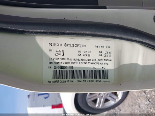 Aukcja sprzedaży 2005 Dodge Magnum Rt, vin: 2D8GV58295H515585, numer aukcji: 45350885