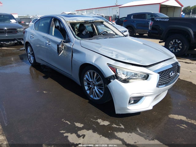 Продажа на аукционе авто 2019 Infiniti Q50 3.0t Luxe, vin: JN1EV7AP8KM519193, номер лота: 45350950