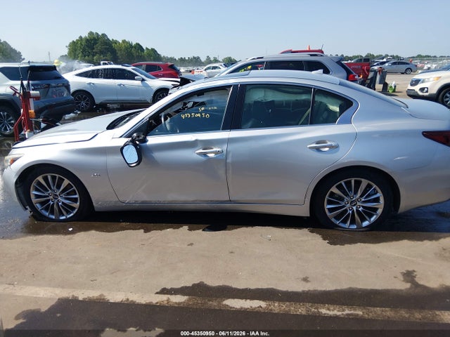 Продажа на аукционе авто 2019 Infiniti Q50 3.0t Luxe, vin: JN1EV7AP8KM519193, номер лота: 45350950