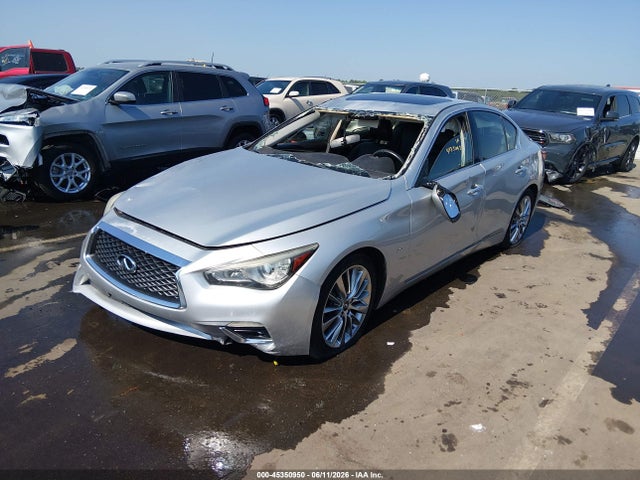 Продажа на аукционе авто 2019 Infiniti Q50 3.0t Luxe, vin: JN1EV7AP8KM519193, номер лота: 45350950